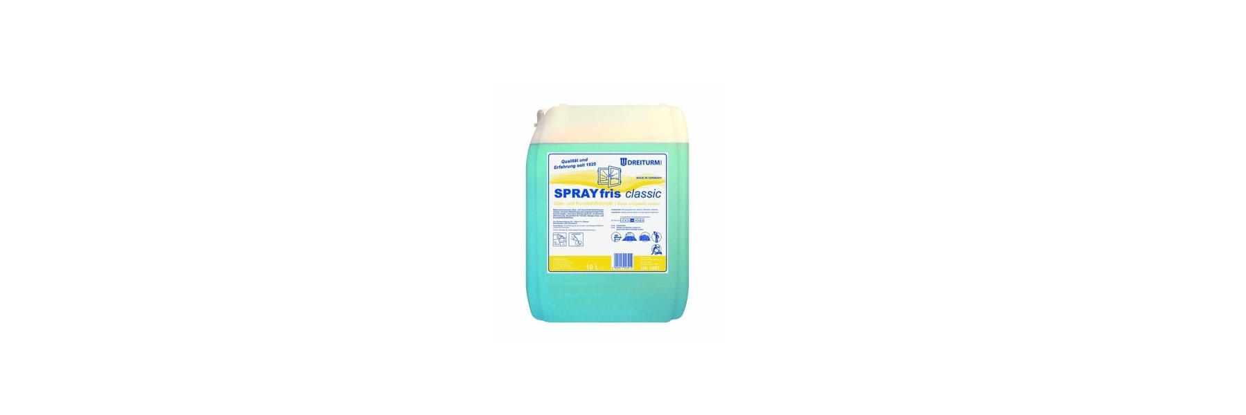 Dreiturm Sprayfris classic Glasreiniger 10 L Kunststoffreiniger Fensterreiniger Flächenreiniger Dreiturm Sprayfris classic Glasreiniger 10 L Kunststoffreiniger Fensterreiniger Flächenreiniger
