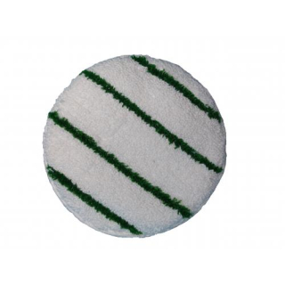 Queen Bonnet Pad 13" 330 mm mit grünen Borstenstreifen
