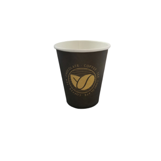 Kaffeebecher Coffee to go Motiv "Coffee Beans" 24 cl = 200 ml 50 Stück/Pack