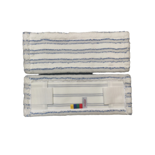 Premium PRO Taschen- und Laschenmopp Mikrofaser mit blauer Borste 40 cm