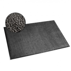 Schmutzfangmatte 40 x 60 cm schwarz meliert anthrazite