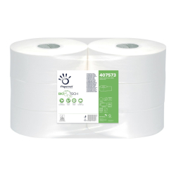 Bio Tech Jumbo Toilettenpapier Zellstoff geprägt 810...
