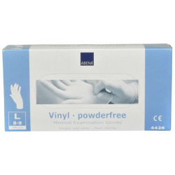 Abena Vinyl Handschuhe puderfrei 100 Stück/Box L