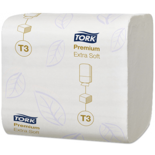 Tork Toilettenpapier Einzelblatt Premium 2-lg.Tiss. hochweiß T3 30x252Blatt/Pack