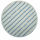 Mikrofaser-Pad 356 mm 14 Zoll mit blauen Streifen
