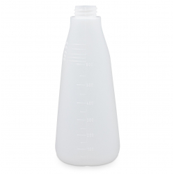 Spr&uuml;hflasche leer 600ml transparent aus Polyethylen