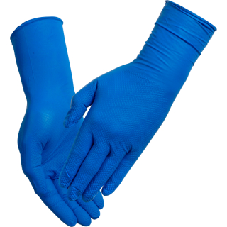 Thor Ultra Grip Nitril-Handschuhe Long 30cm blau 50 Stück/Box