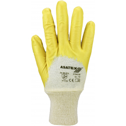 Asatex Nitril-Handschuh gelb 03400 Gr. 9