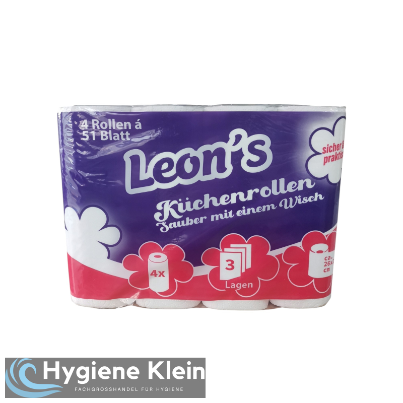 Produktbild von KERBL Papiertuchrolle 3-lagig – Extrem Saugfähig, Lebensmittelecht, 500 Blatt – Für Stall & Euter